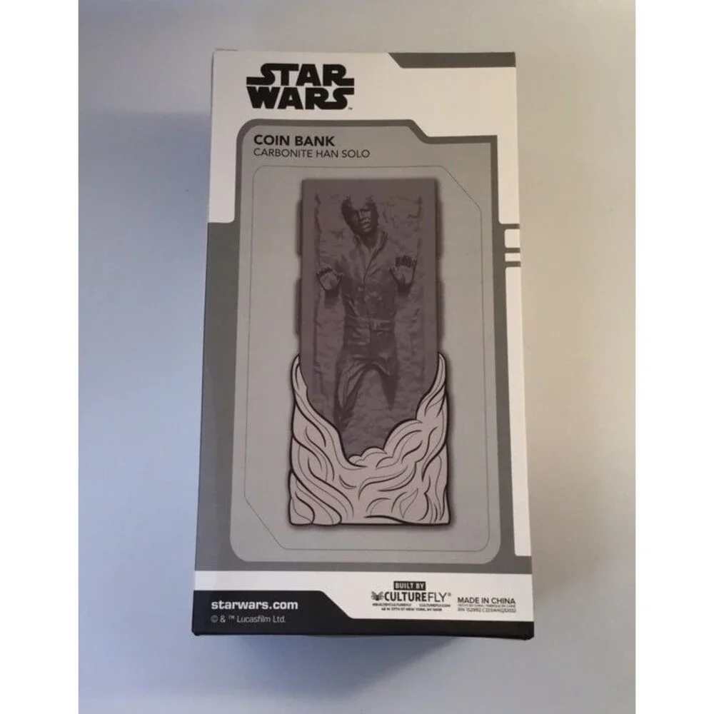 Star Wars Han Solo In Carbonite Coin Bank Culturefly Exclusive Lucasfilm Bounty